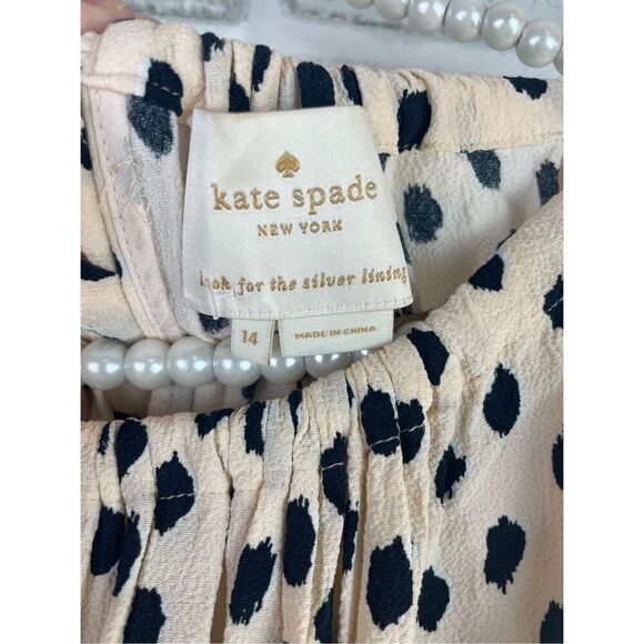 KATE SPADE Viscose POLKA DOT Print Take a Walk on the Wild Side HALTER Dress Siz - Picture 5 of 8